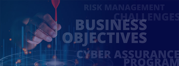 how to connect business objectives with risk management into a cyber assurance program