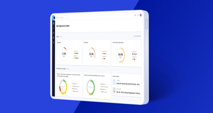 RiskOptics ROAR Platform screenshot